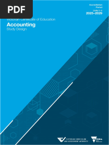 Accounting Study Design 2025-2029