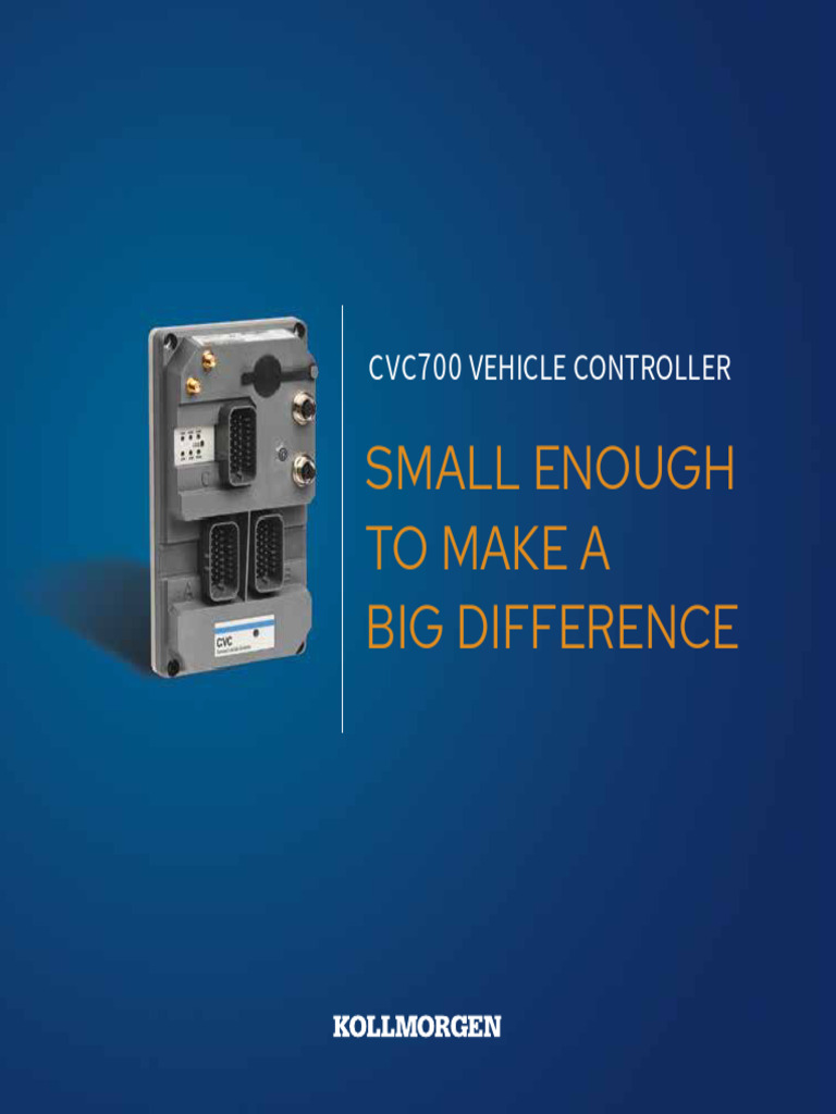 Kollmorgen Cvc700 Brochure RevA1 2 | PDF