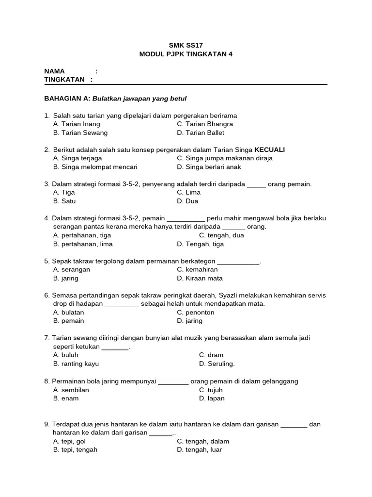 Modul PJPK T4 | PDF