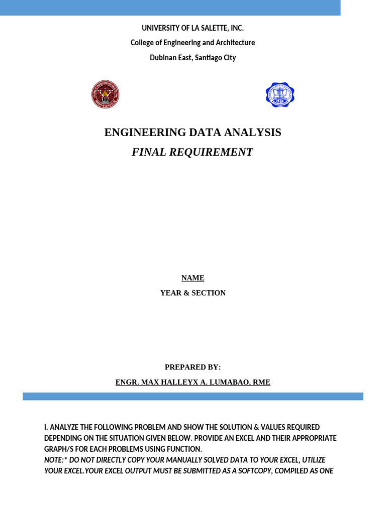 Eda Final Requirement | PDF