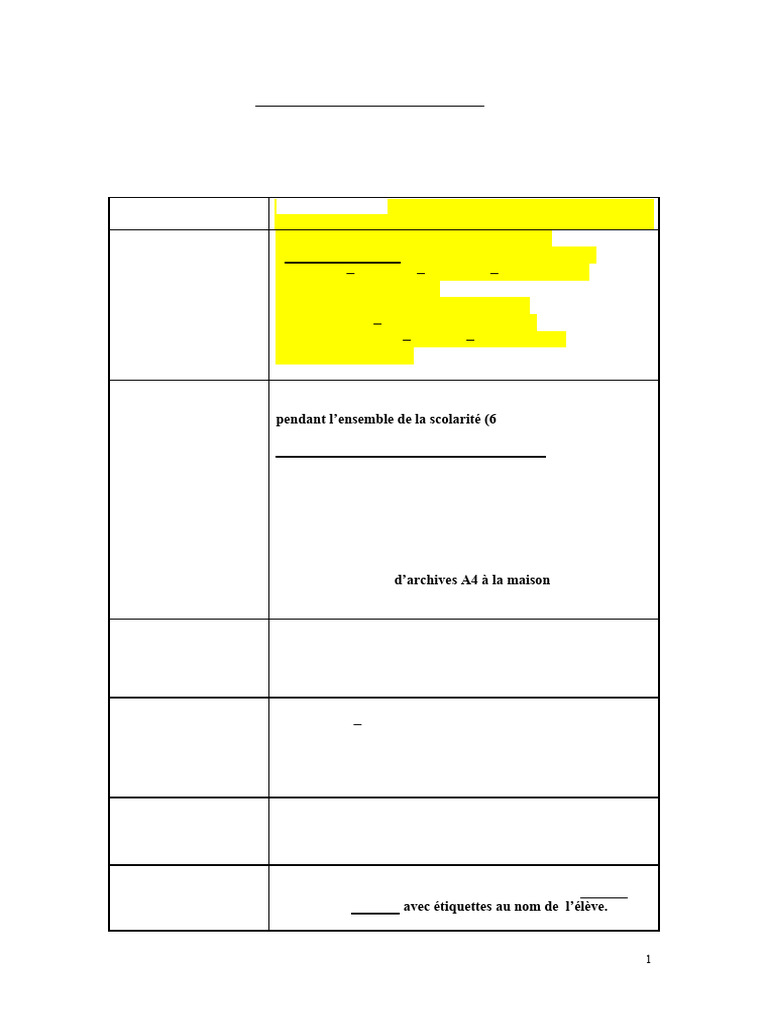 2023-2024 Fourn 2e | PDF