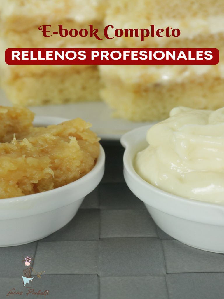 Rellenos y Crémeux: Recetas Profesionales | PDF | Cocina, comidas y ...