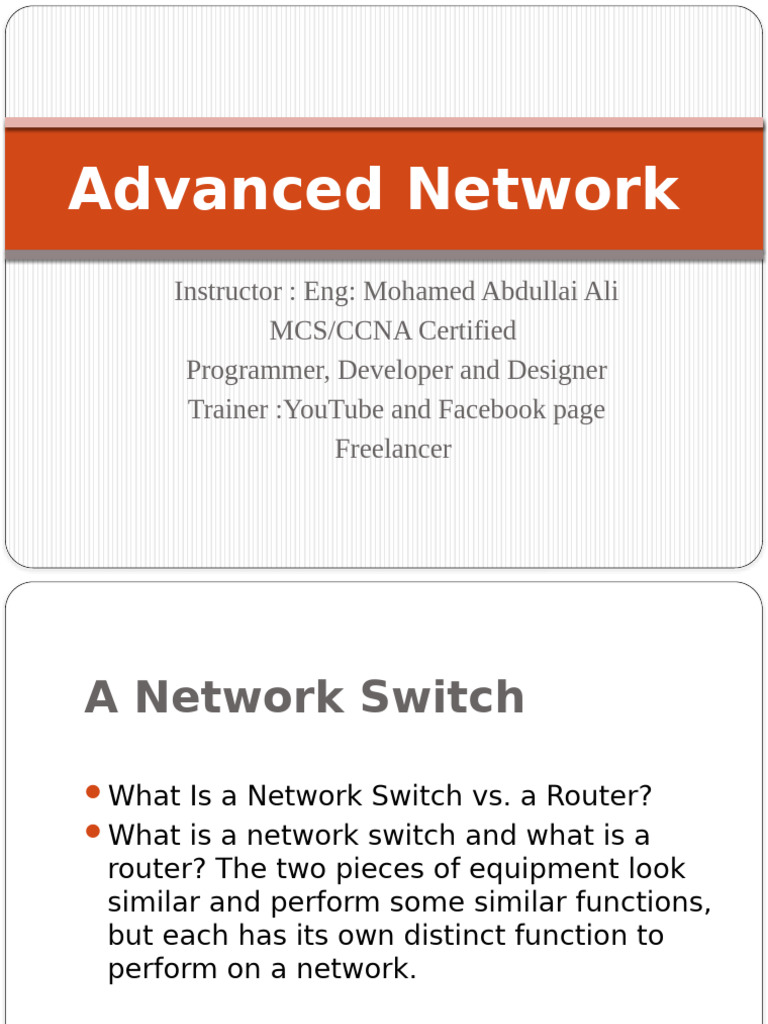 01 Concept of Switch | PDF