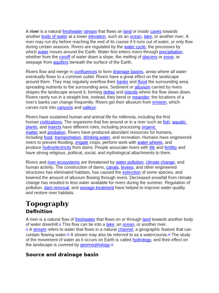 Topography | PDF