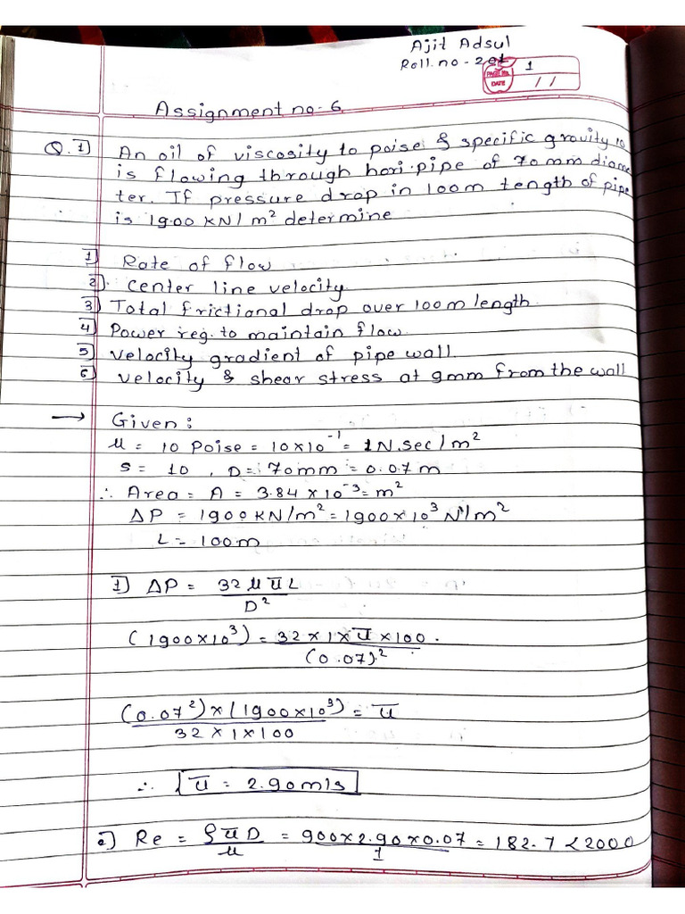 Assignment No 6 Roll No.201 | PDF