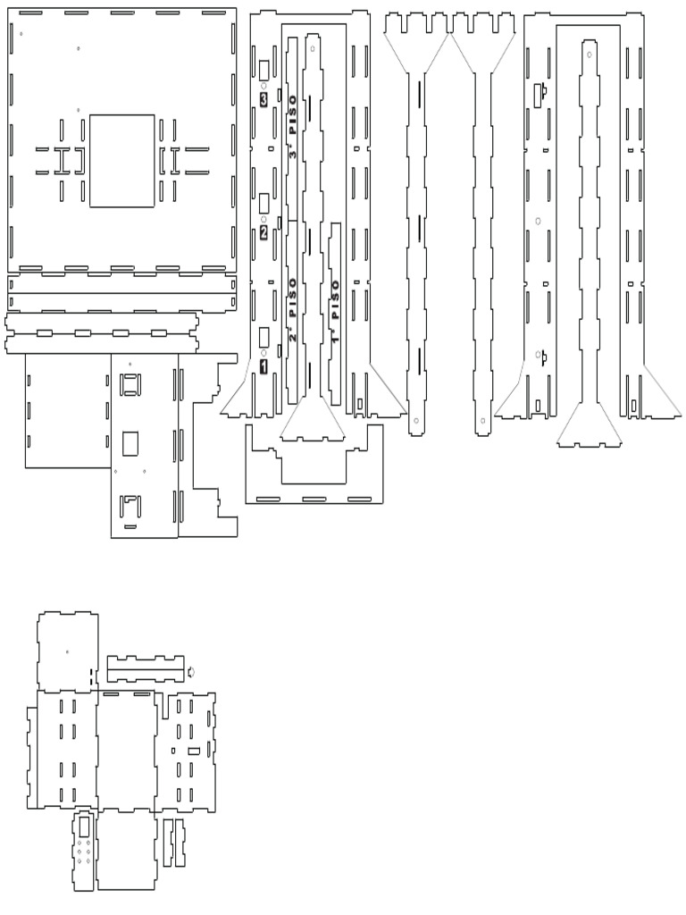 Corte Laser Ascensor 3 Pisos Pdf