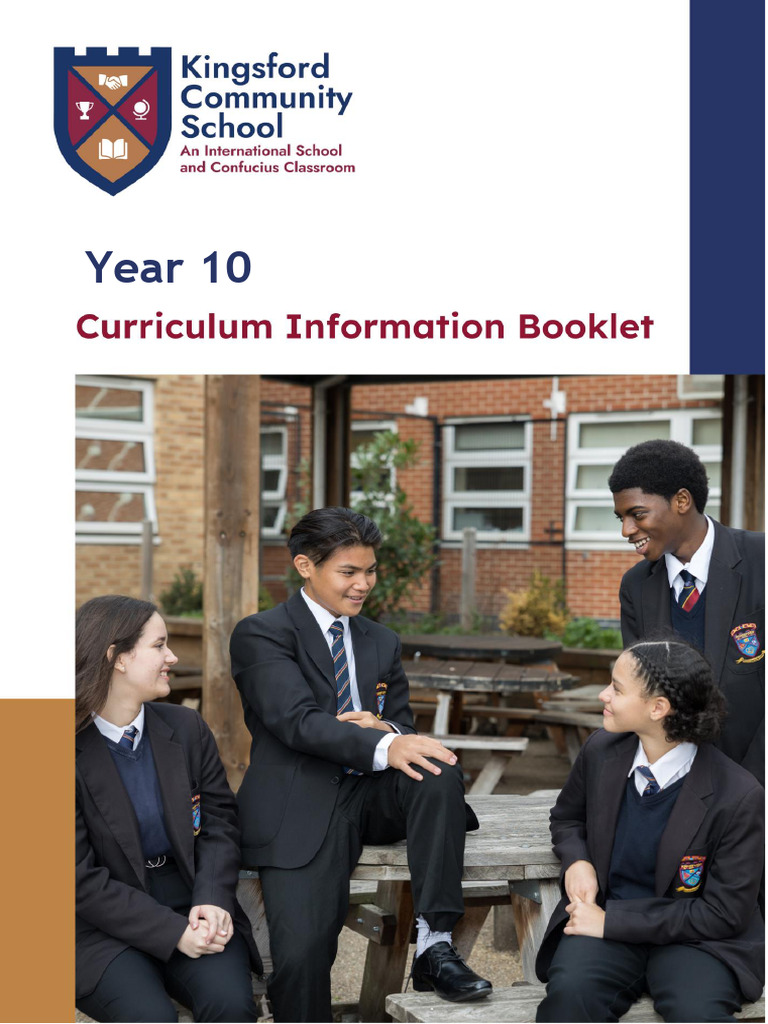 Year 10 Curriculum Information Booklet 2022 23 | PDF