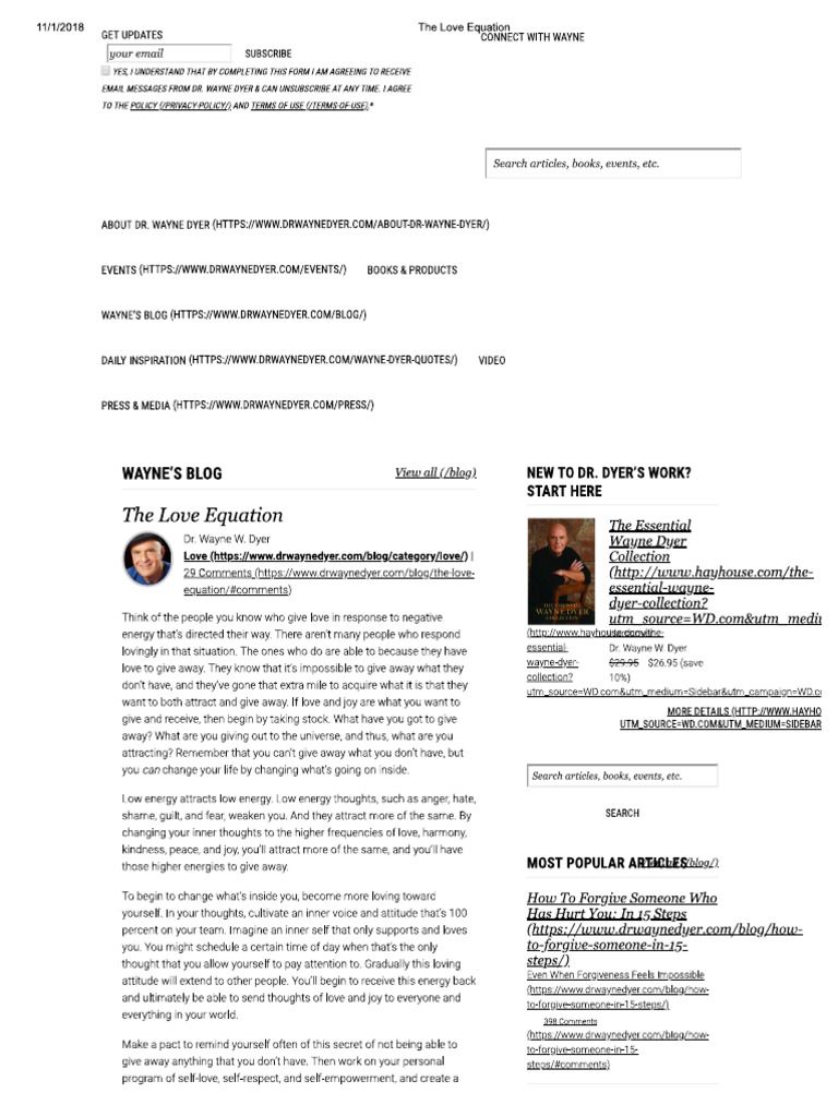 The Love Equation Pdf