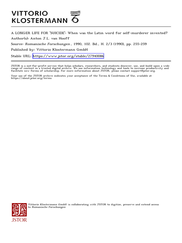 a-long-lie-for-suicide-when-was-the-latin-word-for-self-murderer