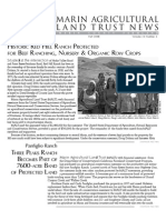 2008 Fall Marin Agricultural Land Trust Newsletter