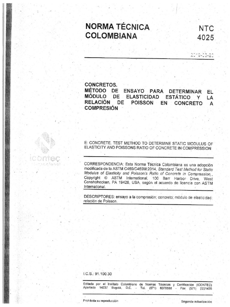 NTC 4025 - 2019 | PDF