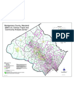 Montgomery County, Maryland 2000 U.S. Census Tracts and Community Analysis Zones