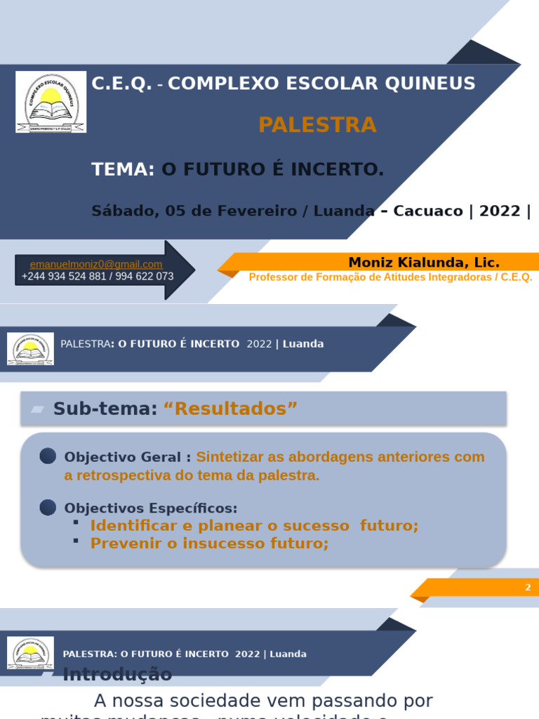 Slid Palestra Quineus Fev 2022 | PDF