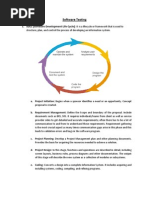 Software Testing: 1. SDLC (Software Development Life Cycle) : It