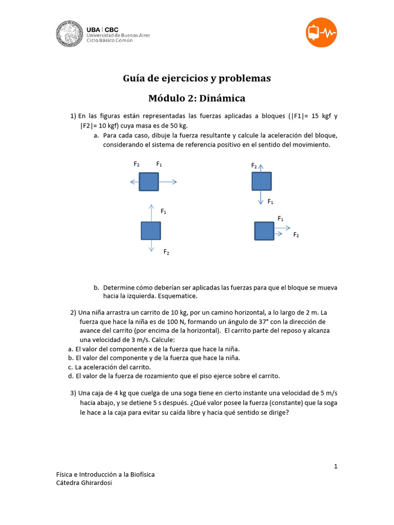Módulo 2. Ejercicios 2 Cuat 2024 | PDF