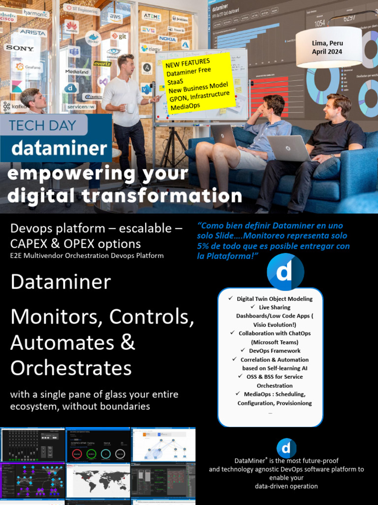SLC Dataminer TECH DAY Peru 2024 | PDF | Cloud Computing | Computers