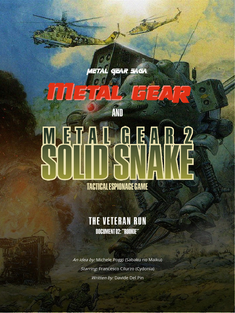 Metal Gear & Metal Gear 2 Cydonia Version | PDF