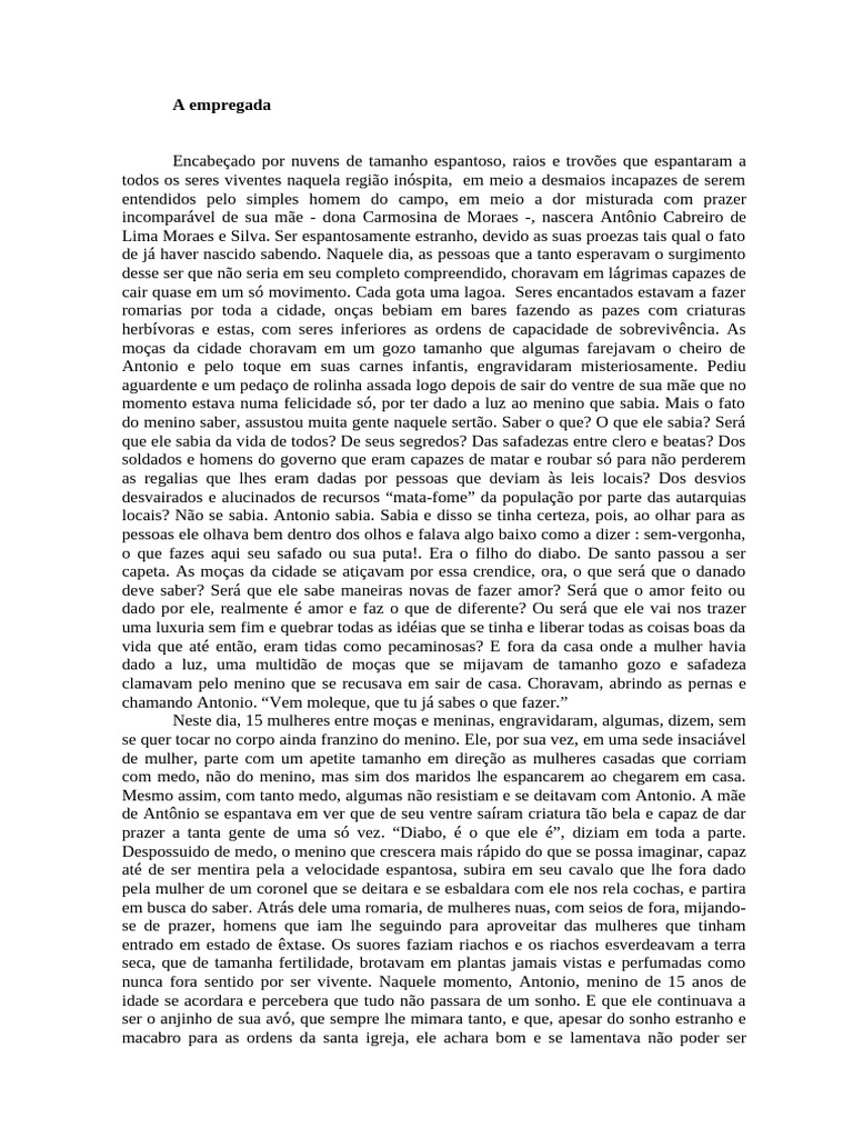 A Empregada | PDF