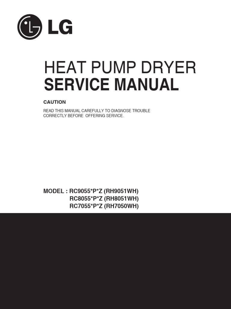 Lg Rh9051wh Codes Pannes Pdf