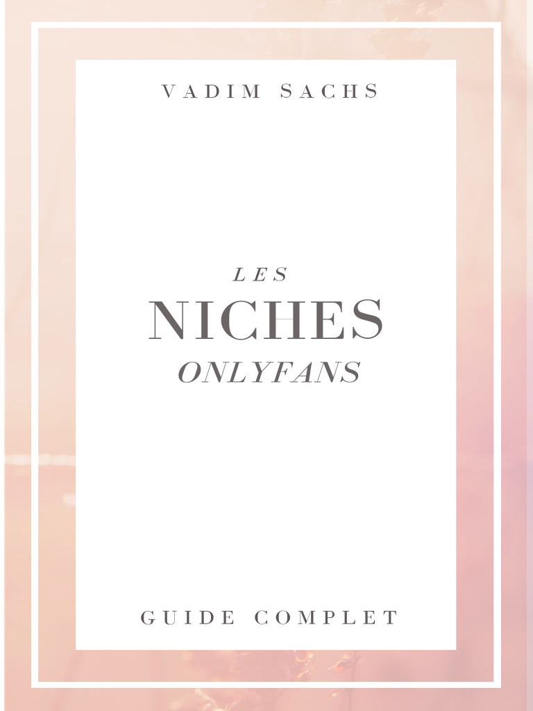 Ebook Niches | PDF