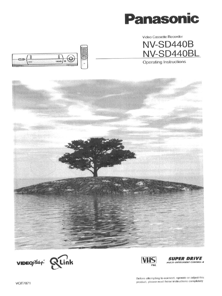 Panasonic NV SD 440 | PDF