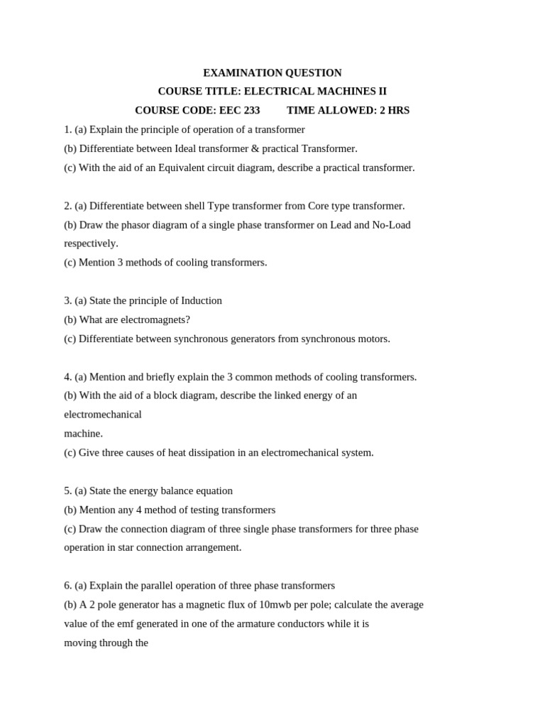 Eec 233 Questions | PDF | Teaching Methods & Materials | Science ...