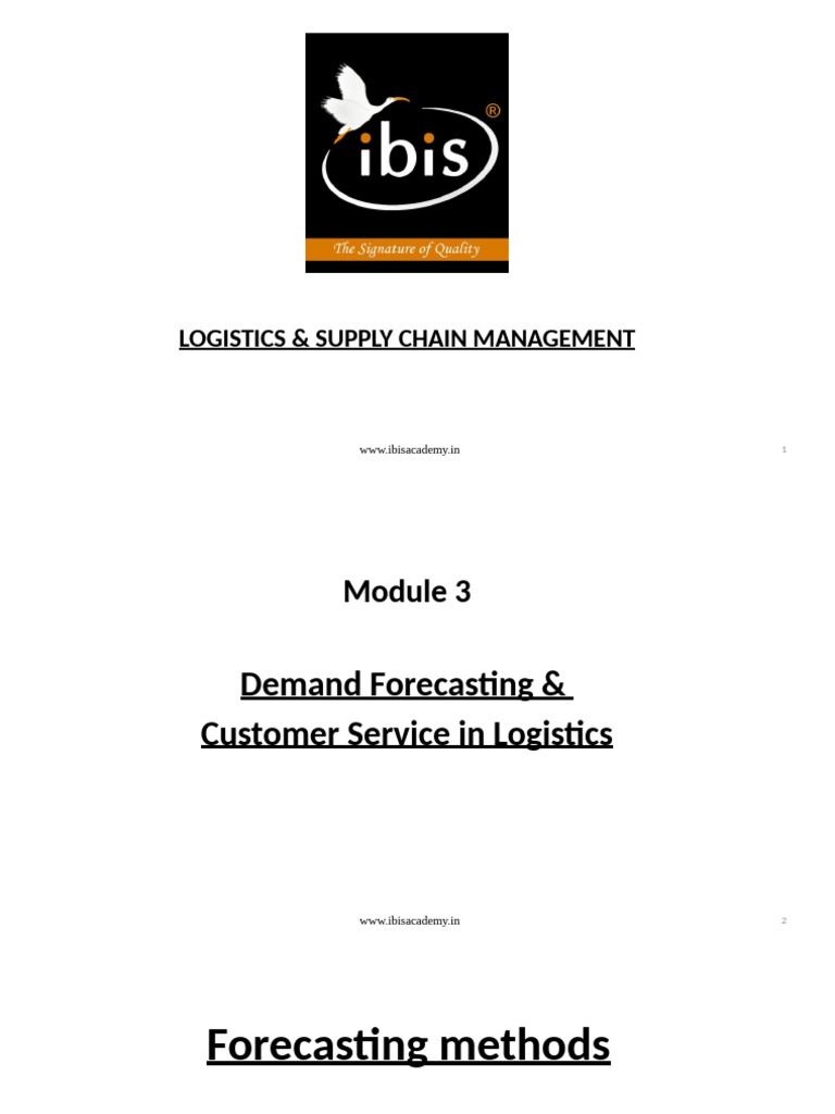 45 Forecasting Method Quantitative Pdf