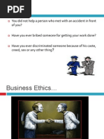 Business Ethics Unit-1