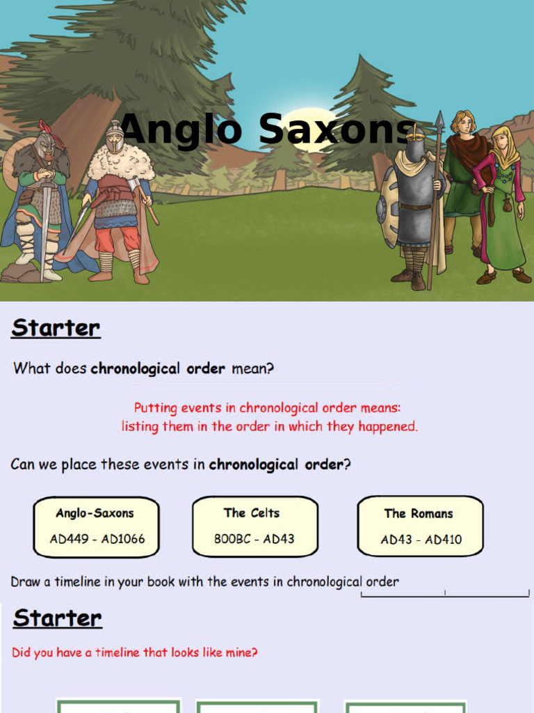 Anglo Saxons | PDF