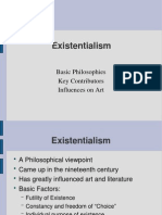 Existentialism: Basic Philosophies Key Contributors Influences On Art