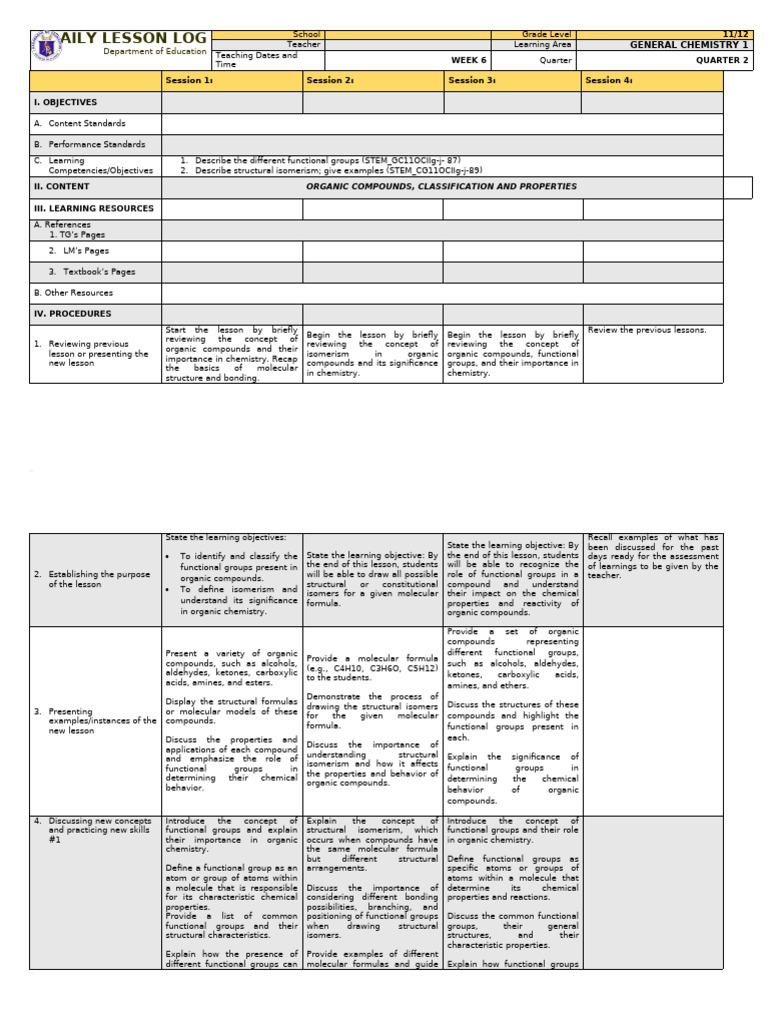 GenChem1 QUARTER2 WEEK 6 | PDF