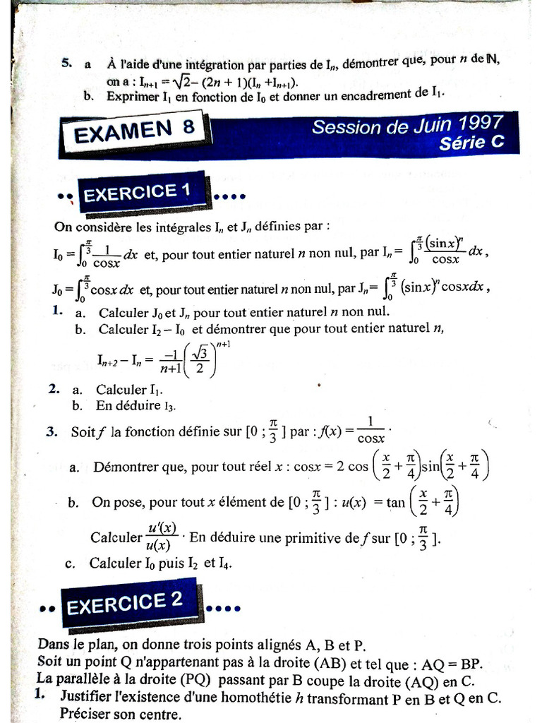 Examen8 Exo2 | PDF