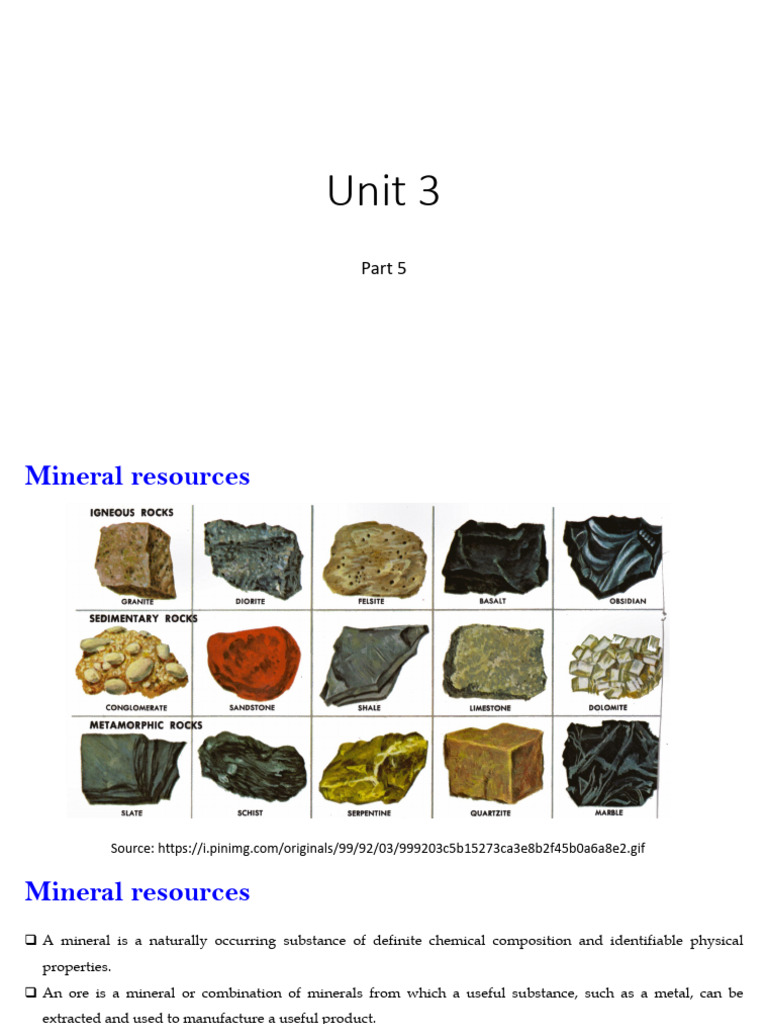 ES Unit 3 Part 5 | PDF