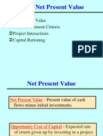 Ch 7- Net Present Value