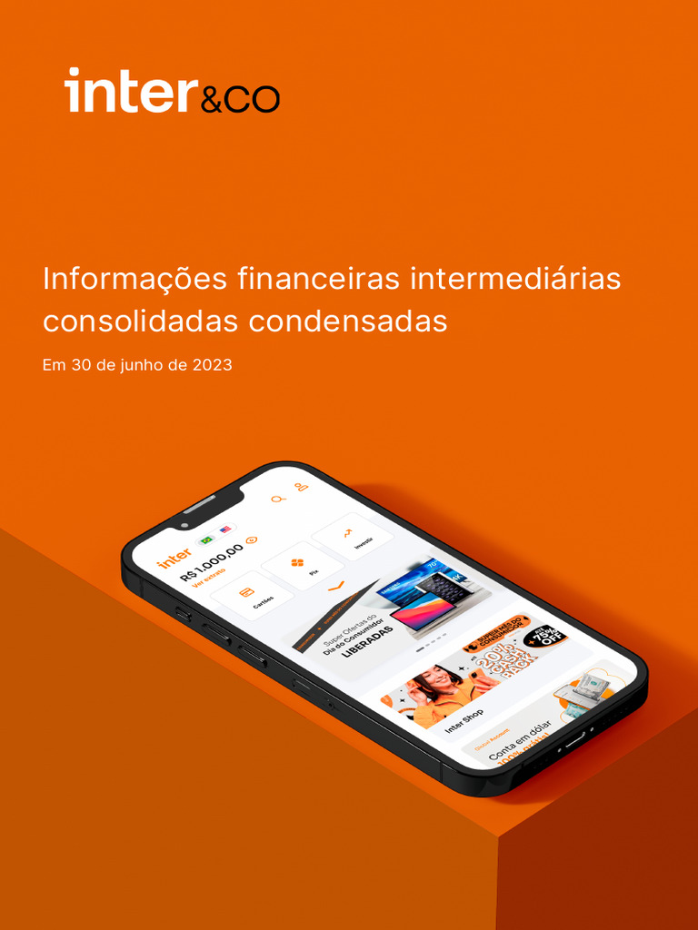Demonstrações Financeiras IFRS 2T23 - Inter & Co | PDF