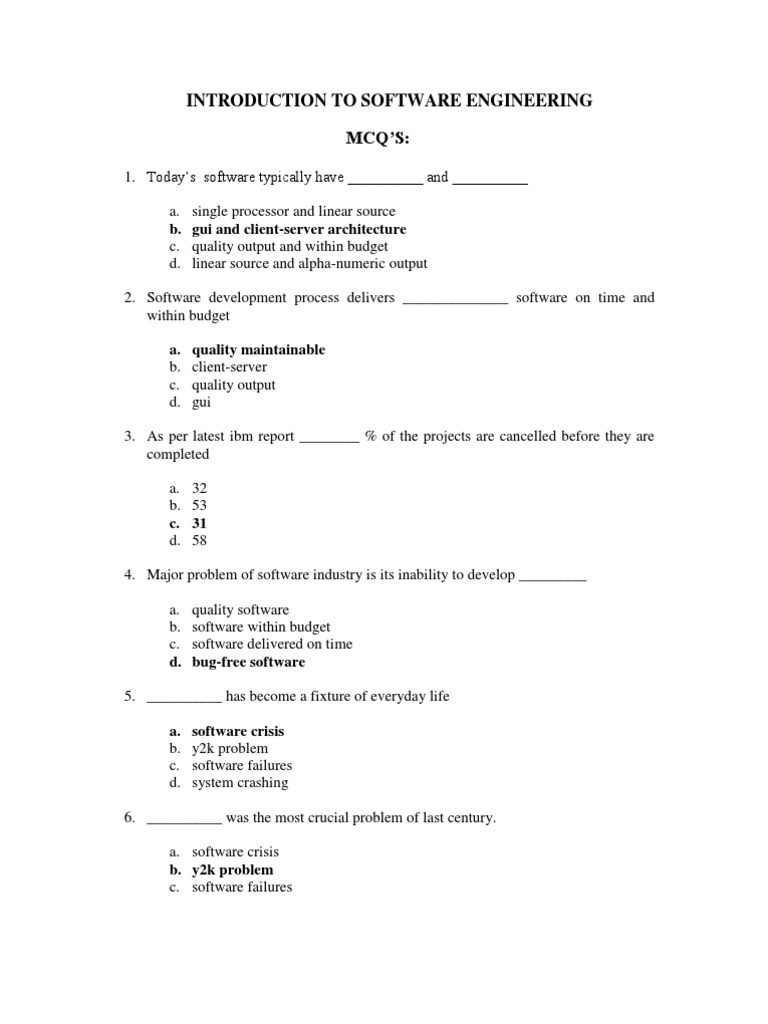 Mcqs on Software Engineering Source Code C (Programming Language)