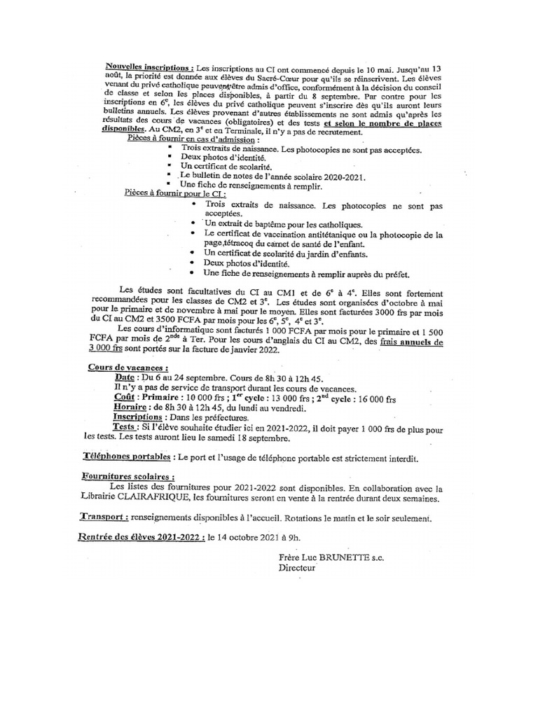 Autre Info | PDF