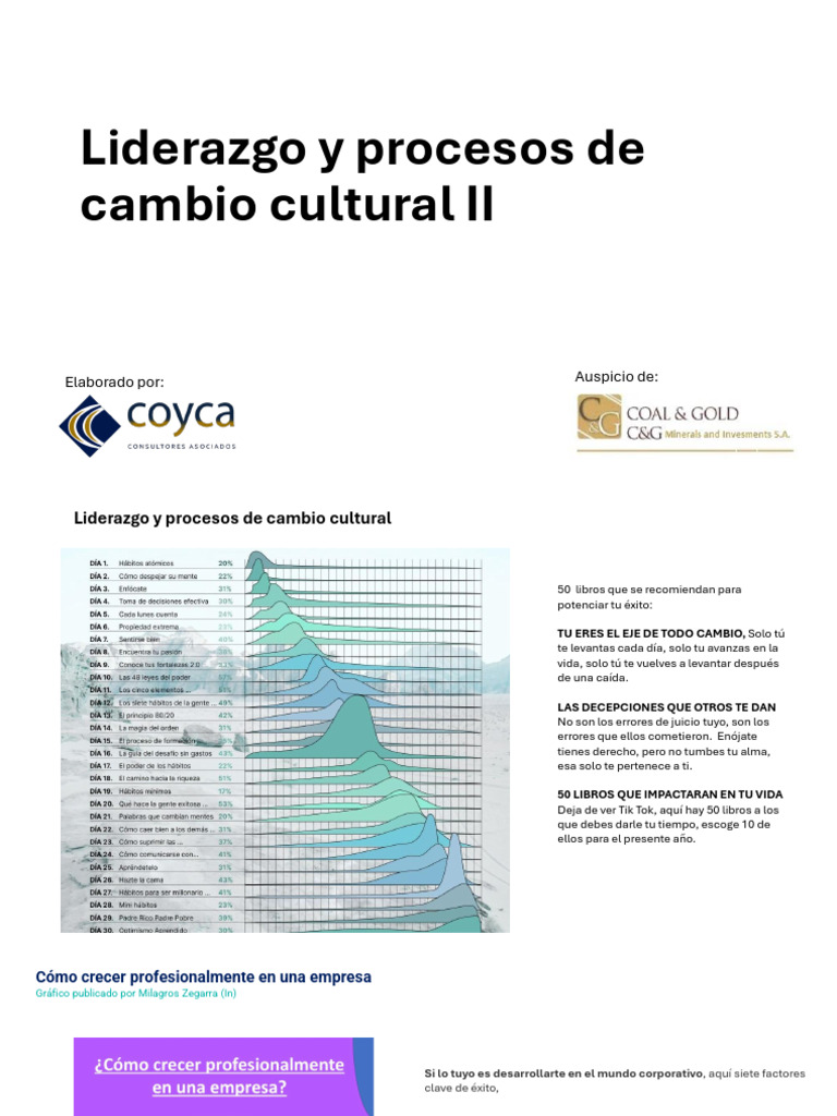 Liderazgo y Procesos de Cambio Cultural II | PDF