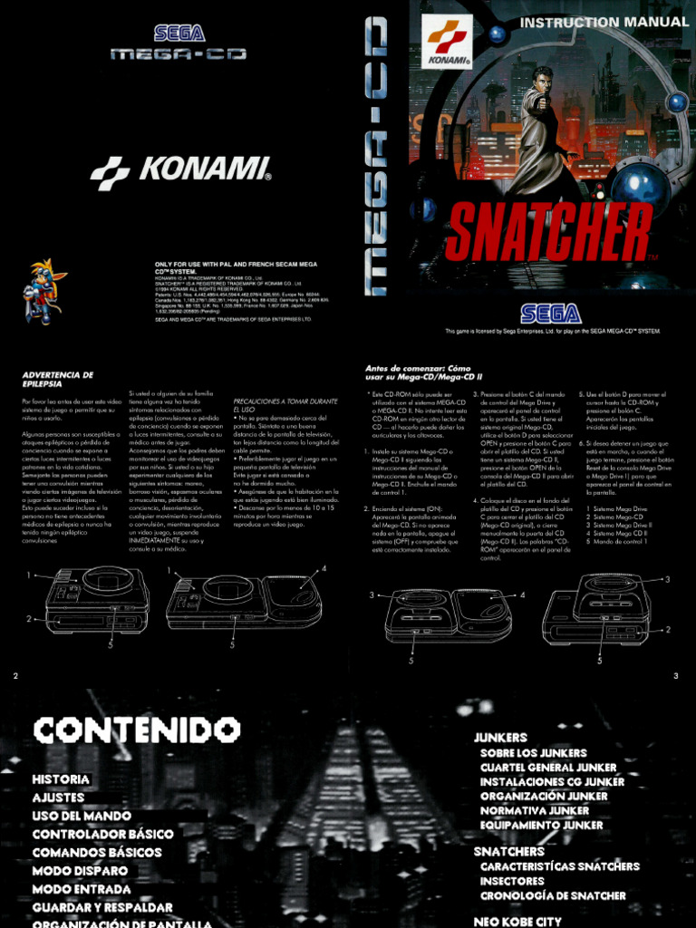 Snatcher Manual | PDF