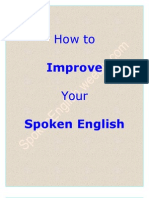 How to Improve Your Spoken English