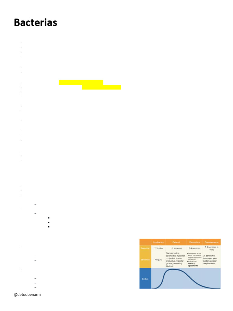 Infecto 1 ENARM | PDF