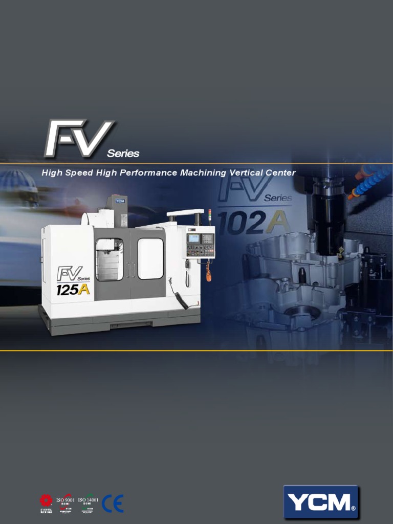 Ycm VMC | PDF | Bearing (Mechanical) | Manufactured Goods