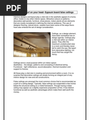 False Ceilings For Site Ceiling Drywall