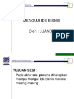 Menguji Ide Bisnis