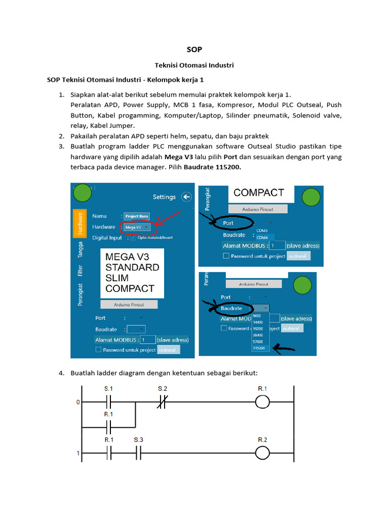 SOP Teknisi Otomasi Industri | PDF