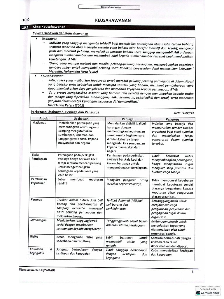 PP Bab 1 Sem 3 | PDF