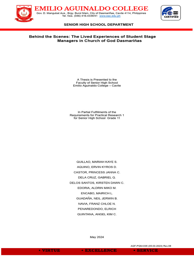 RAD Manuscript Format | PDF