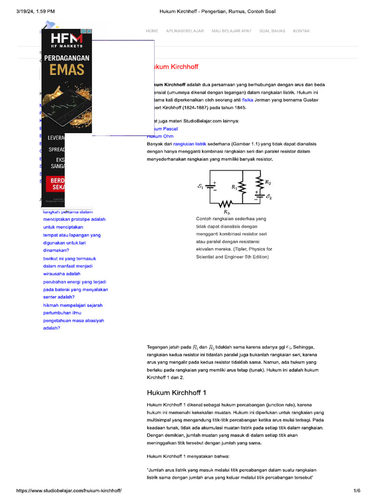 Contoh Soal Resistor 3 Pdf