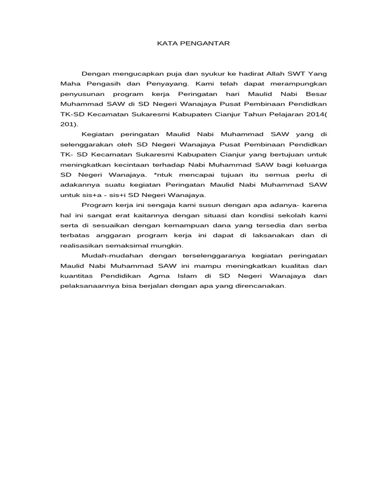 Program Phbi Maulid | PDF