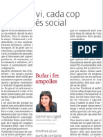 El VI Més Social, Article Publicat A El 3 de Vuit